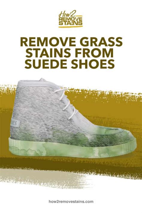 How to remove dried dirt stains from white shoes. How to remove grass stains from suede shoes - How2RemoveStains