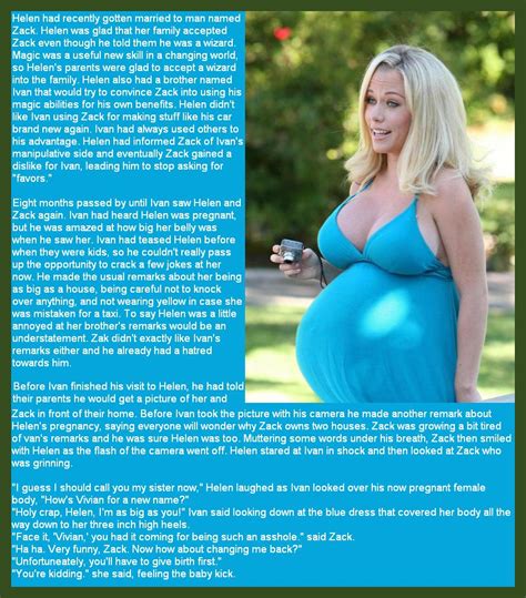 Mtf transformations that include pregnancy. sp2000's TG Captions: Request Caption for Warmenx: Don't ...