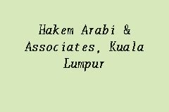 Hakem arabi associates advocates solicitors no 1 3 mezzanine floor hotel. Hakem Arabi & Associates, Kuala Lumpur, Legal Firm in ...