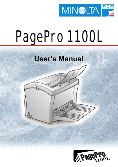 Pagepro 1200w printer pdf manual download. Minolta Qms Pagepro 1200 - Minolta Qms Pagepro 1200w ...