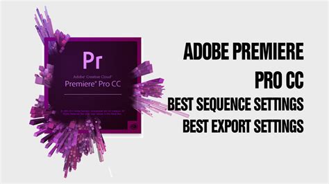 Here's how to batch export in premiere pro. Adobe Premiere CC Best Export Settings [1080p Best Quality ...