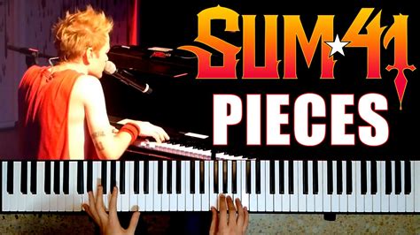 Learn to play guitar by chord / tabs using chord diagrams, transpose the key, watch video lessons and much more. SUM 41 - Pieces | PIANO COVER (Deryck Whibley's vocals ...