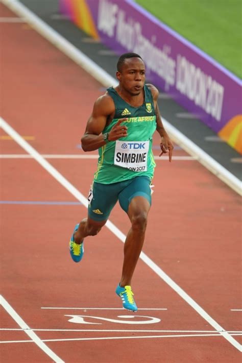 Akani simbine ran a storming anchor leg to help team south africa clinch gold medal in the men's 4×100m relay by the. Akani Simbine gets down to business ahead of the ...