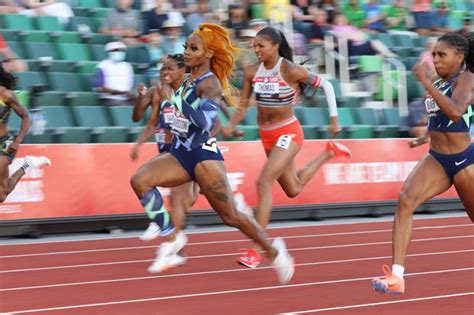 Just know i'm not slowing down • nike athlete •. Bi sprinter Sha'Carri Richardson wins Olympic qualifier ...