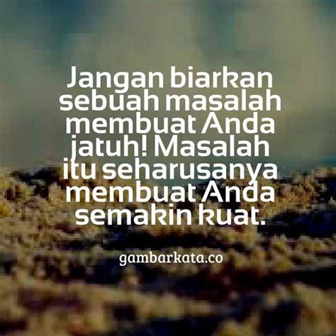 Berbeda dengan orang optimistis yang selalu yakin bisa menemukan solusi untuk setiap masalah, seberat apa pun itu. Gambar Kata Kata Untuk Nasihat Diri Sendiri - Hi sob ...