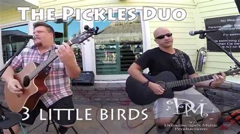 View the daily youtube analytics of the covers duo and track progress charts, view future predictions, related channels, and track the covers duo. THE PICKLES DUO COVER 3 LITTLE BIRDS - YouTube