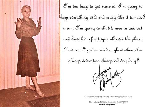 Jayne mansfield was an american actress. Pin by Jayne Mansfield on Quotes | Quotes, Sayings, Definitions