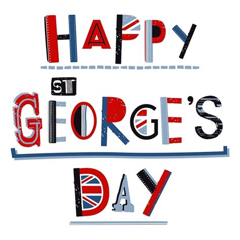 St george's day is most often celebrated in pubs and bars across england, but the celebration is rather muted compared to those of neighbours scotland and ireland — with national holidays for. St George's day greeting card.