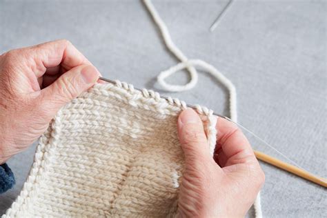 How to sew zippers in hand knits: How to Pick-up Stitches for a Button Band or Collar ...