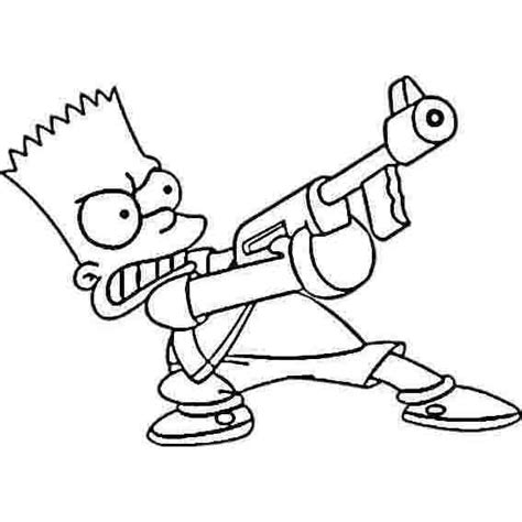 Lisa marie simpson, bartholomew jojo simpson, e homer jay simpson. Desenho de Bart Simpson brincando de polícia ladrão para ...