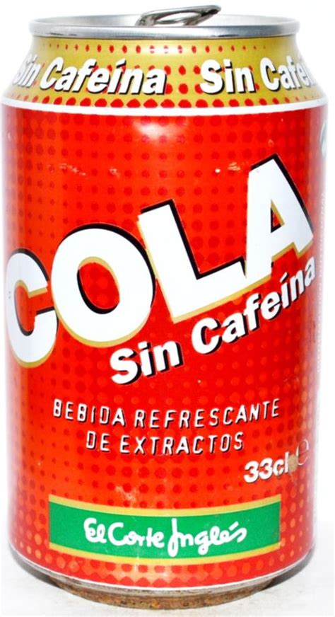 Maybe you would like to learn more about one of these? EL CORTE INGLES-Cola caffeine free-330mL-Spain