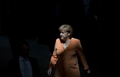 Angela dorothea merkel (née kasner; Angela Merkel Makes Young Palestinian Girl Cry In Public ...