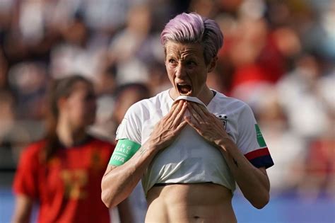 Megan rapinoe wasn't happy after the us women's national team's shocking semifinal loss in the tokyo olympics women's soccer tournament. Mundial Femenino 2019: Megan rapinoe, la futbolista ...