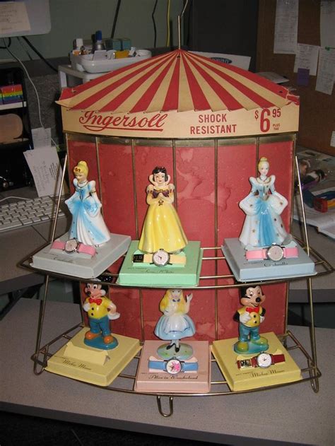 Vintage Ingersoll Disney Watch Display | Vintage disney, Disney toys, Disney collectables