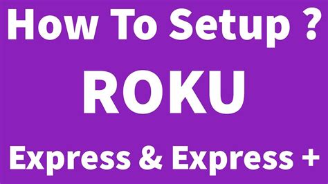 So i use my special debit card for all my online activities from now on, not only for roku identification. How To Setup Or Install Roku Express/Express+ & Create ...