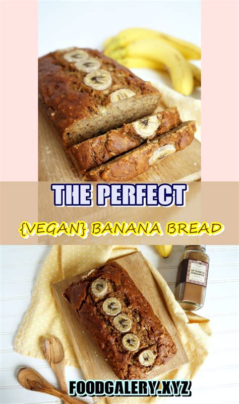 I have added sunflower seeds in the. THE PERFECT {VEGAN} BANANA BREAD