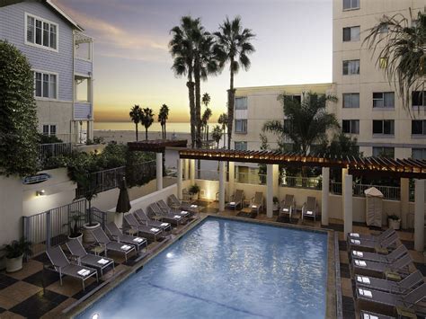 At the western most point of santa monica sits its picturesque pier, complete with smiling faces, the sound of crashing. JW Marriott Santa Monica Le Merigot | Discover Los Angeles