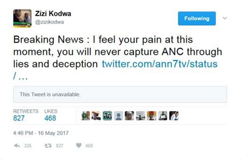 Join facebook to connect with zizi kodwa and others you may know. ANC spin doctor Zizi Kodwa accuses Gupta channel ANN7 of ...