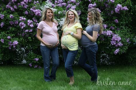 In some women, symptoms range from a. Kristen Anne Photography: triple the baby bumps!