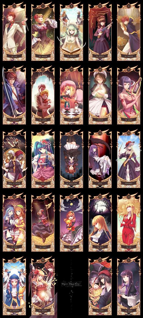 There is more in the faves, but we are in the process of moving them all here. Umineko Tarot Cards Are you currently shopping for a brand ...