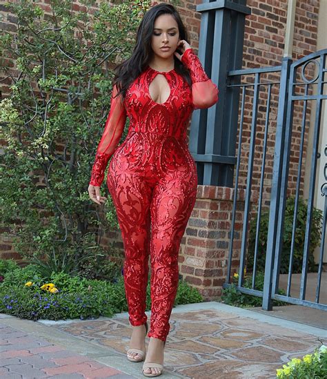 She rose to fame on . Fiorella Zelaya (@misssperu) | Sequin jumpsuit long sleeve ...