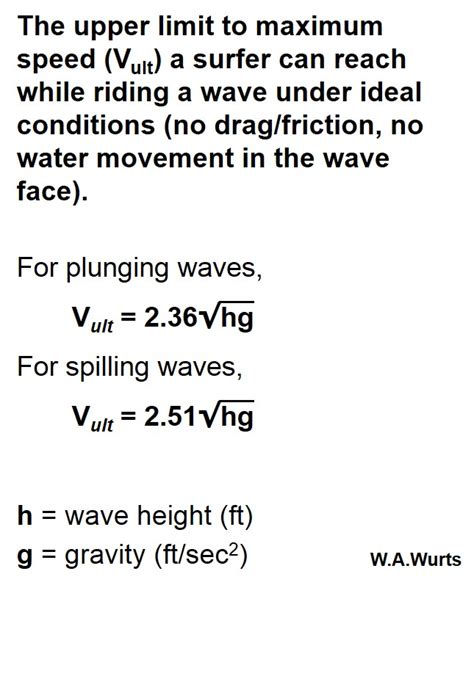 As waves are emitted, a moving source or observer encounters the wave fronts at a different frequency. Surfing Physics: Wave and Surfing Speeds