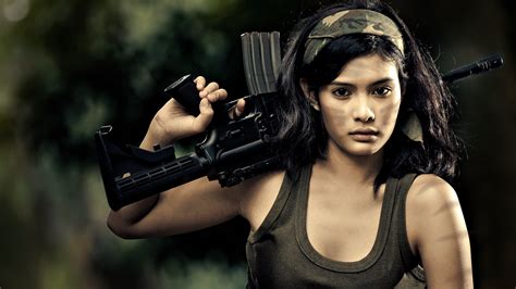 Aller à votre action favorite. Girls & Guns HD Wallpaper | Background Image | 1920x1080 ...