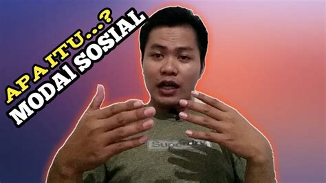 Karena influencer media sosial saat ini lebih banyak datang dari kalangan biasa sehingga lebih terhubung dengan calon pembeli. Apa Itu? Modal Sosial - YouTube