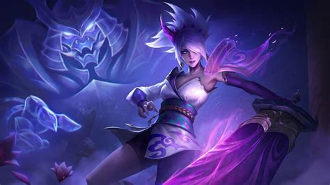 The best gifs for lol animated wallpaper. LoL, Riven, Spirit Blossom, 4K, #7.2631 Wallpaper