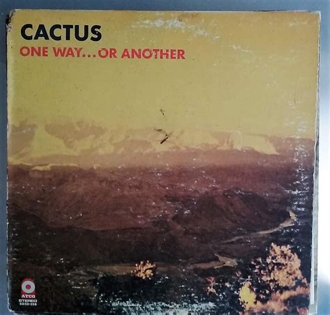 Cactus — big mama boogie, parts 1 and 2 (one way. Cactus, One Way...Or Another, Vintage Record Album, Vinyl ...