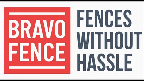 Bravo fence's goal as a successful fence company is to provide customers with affordable prices and quality fence installations & repairs. Bravo Fence Company - Fences Without Hassle - YouTube