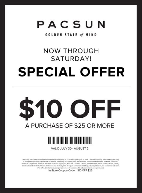 Learn more about promo codes. PacSun Deal! (With images) | Pacsun, Good to know, Coupons