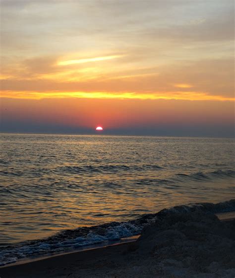 Best sunset views near me. Sunset off Lake Michigan near Claybanks Township Park ...