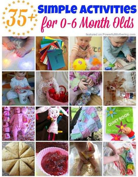 Best first birthday gift for a photo shoot. 35+ Simple Activities for 0-6 Month Olds | Infant activities, Toddler activities, Baby learning