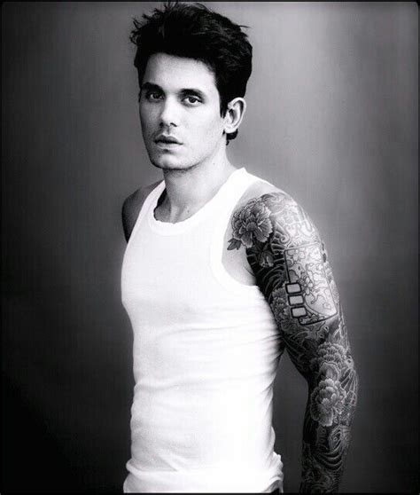 A lush floral tat sleeve our change: John Mayer | John mayer tattoo, John mayer, Tattoos