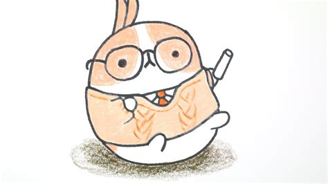 Browse the user profile and get inspired. How to draw Bunny Molang from Korea #025 몰랑 몰랑이 그리기 cute ...