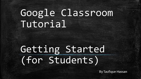 Google Classroom Tutorial - 2: Getting Started for ...