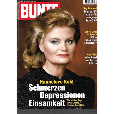 Cofounder of the chaos computer club. BUNTE Nr.29 / 12 Juli 2001 - Hannelore Kohl Illustrierte