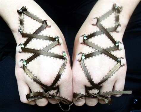 Corset piercing is a temporary body modification that can be very alluring. Hand Corsets x1 by Rurekk on DeviantArt