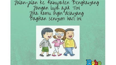 Mar 18, 2020 · hi guyspertanyaan kls 51.tuliskan 3 contoh kegiatan masyarakat yang menjaga persatuan dilingkungan sekitar!2.dalam iklan terdapat 7 unsur. Jawaban Dari Soal Pantun Syair Nyanyian Anak - Keranjang Soal