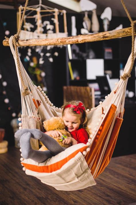 Hammock hanging rope chair kids will love kicking their feet up in this fun and colorful hammock chair surrounded by comfy cushions. Hammock chair by Chilloutchair on Etsy (With images ...