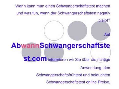 Kann man einen schwangerschaftstest während der periode machen? Ab wann macht man einen schwangerschaftstest. Ab wann ist ...