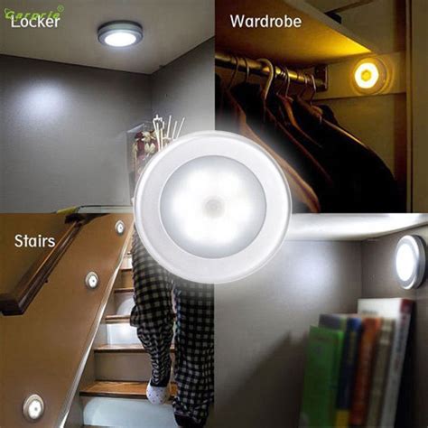 Top 10 motion sensor night lights options. CARPRIE 6 LED Light PIR Wireless Auto Sensor Motion ...