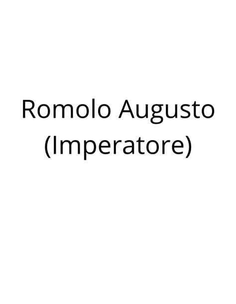 Mit der google play bücher app kannst du annali d'italia: Romolo Augustolo (Imperatore) - Enciclopedia online - Infodit