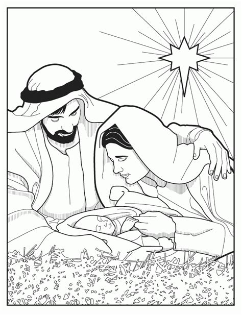 Place puzzle pieces in a resealable sandwich bag and. Mary And Joseph Coloring Pages - Coloring Home