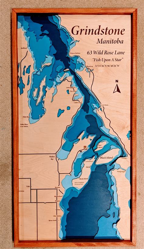 There are two quarry sites. Grindstone Hecla Provincial Park Bathymetric map ...