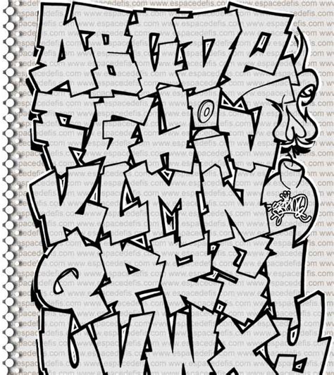 Alphabet refers to the letters of a language, arranged in the order fixed by custom. graffiti alphabet styles 3d