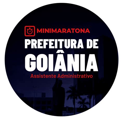 Health plan application of goiania prefecture. Maratona Prefeitura de Goiânia - Assistente Administrativo