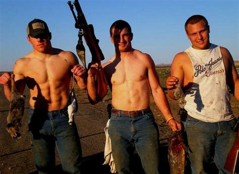 Muscular stud jerks off featuring gay,masturbation,solo,masturbating,gay solo,softcore,hunk. Shirtless Male Muscular Country Boys Redneck Hunters ...