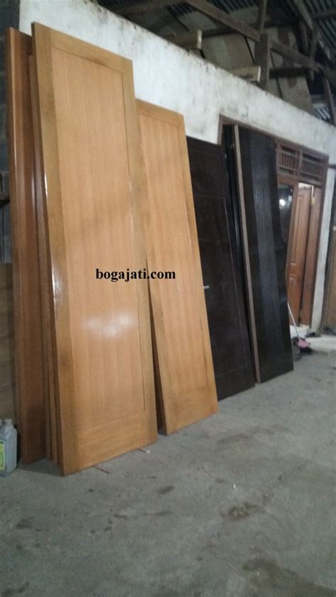 Pintu double teakwood, tripleks, untuk interior rumah, apartemen, kantor. Pintu Dobel Plywood dan Pintu Dobel Teakwood | PK.BOGA JATI